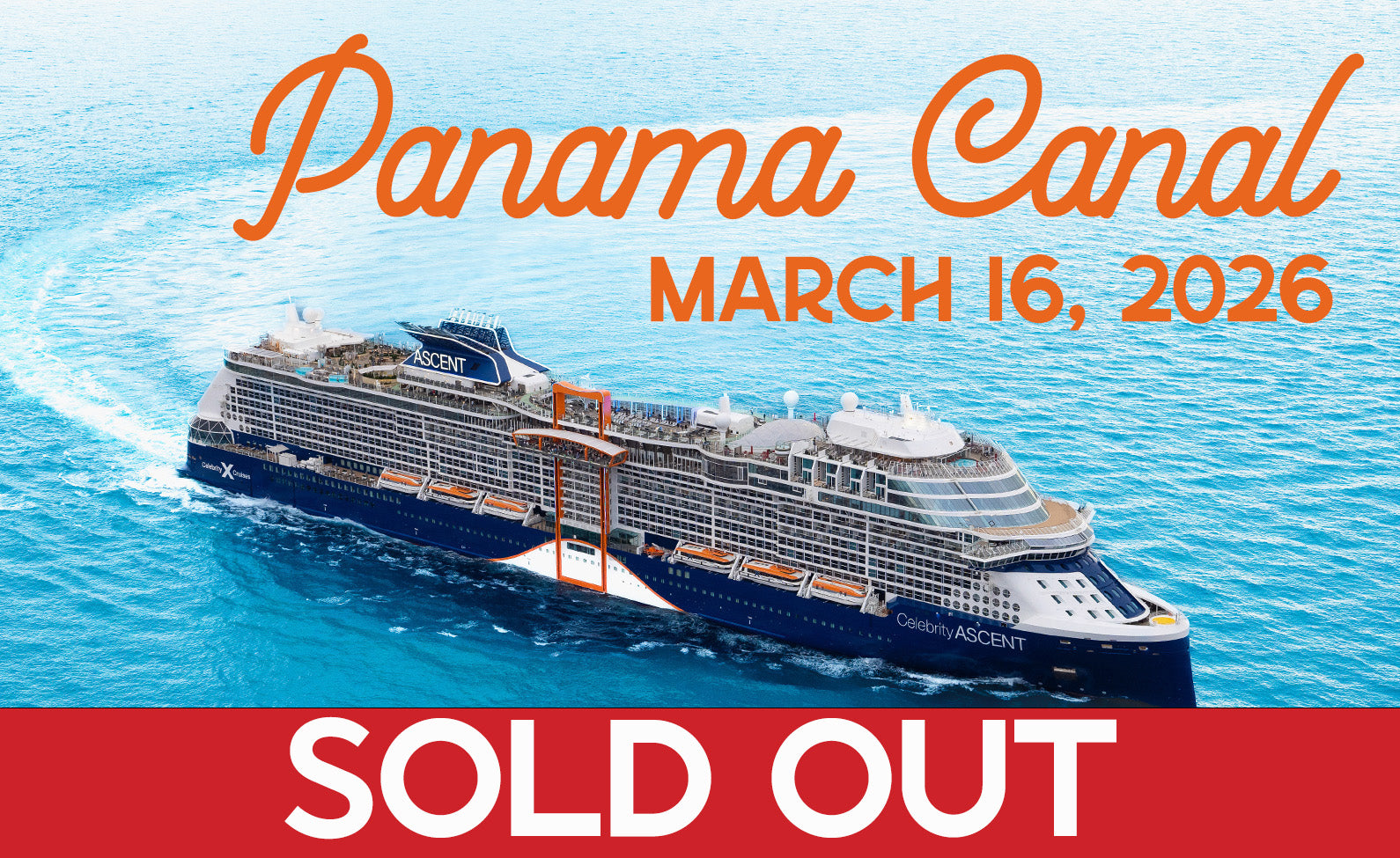 CRUISE 1 (SOLD OUT!) - Featherweights Afloat Panama Canal & Caribbean Cruise - March 16-27, 2026