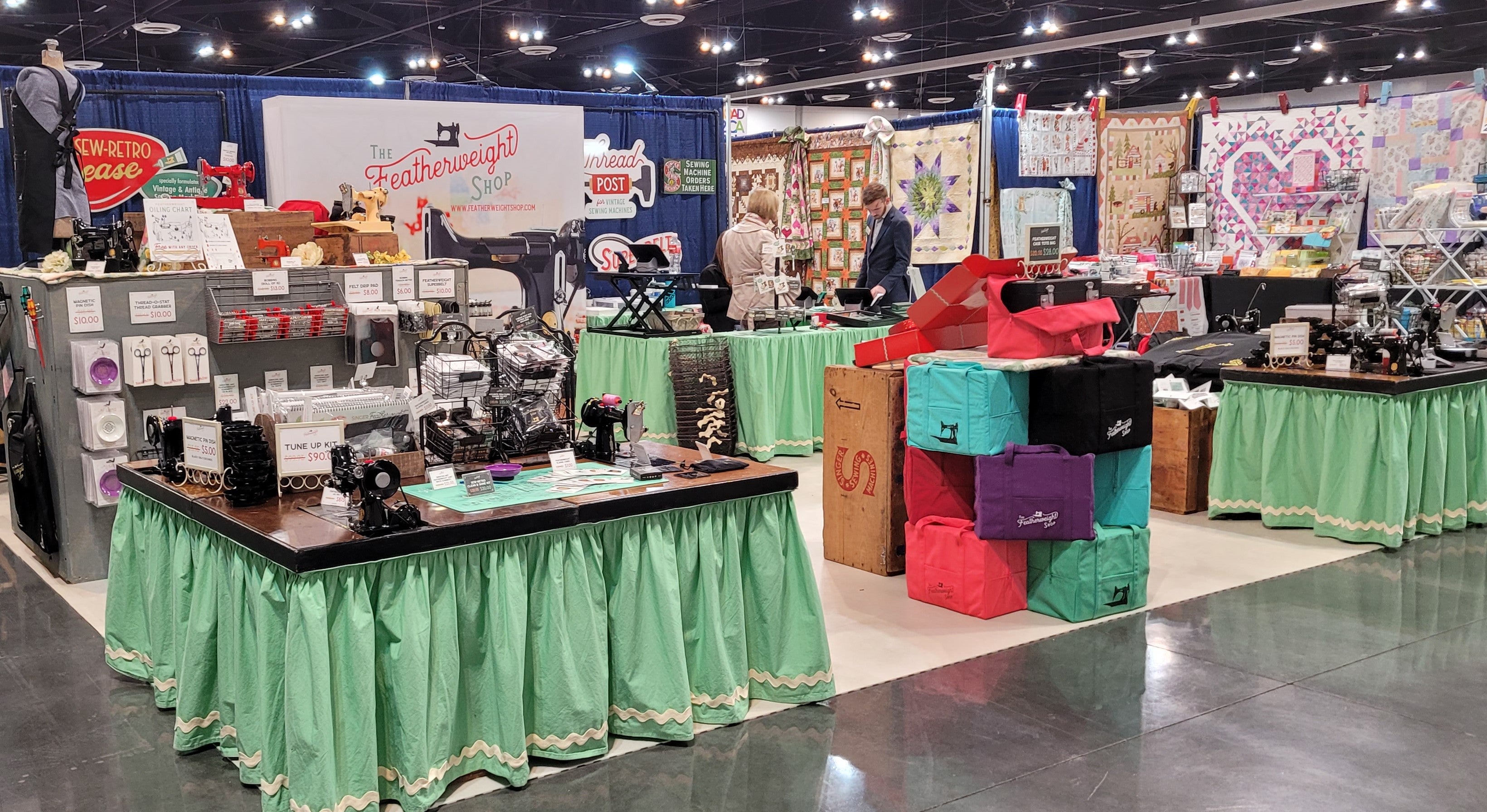 The Featherweight Shop is at Road to California 2023