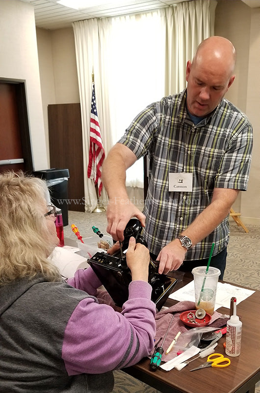 Olympia, Washington Featherweight Maintenance Workshop - May 2018