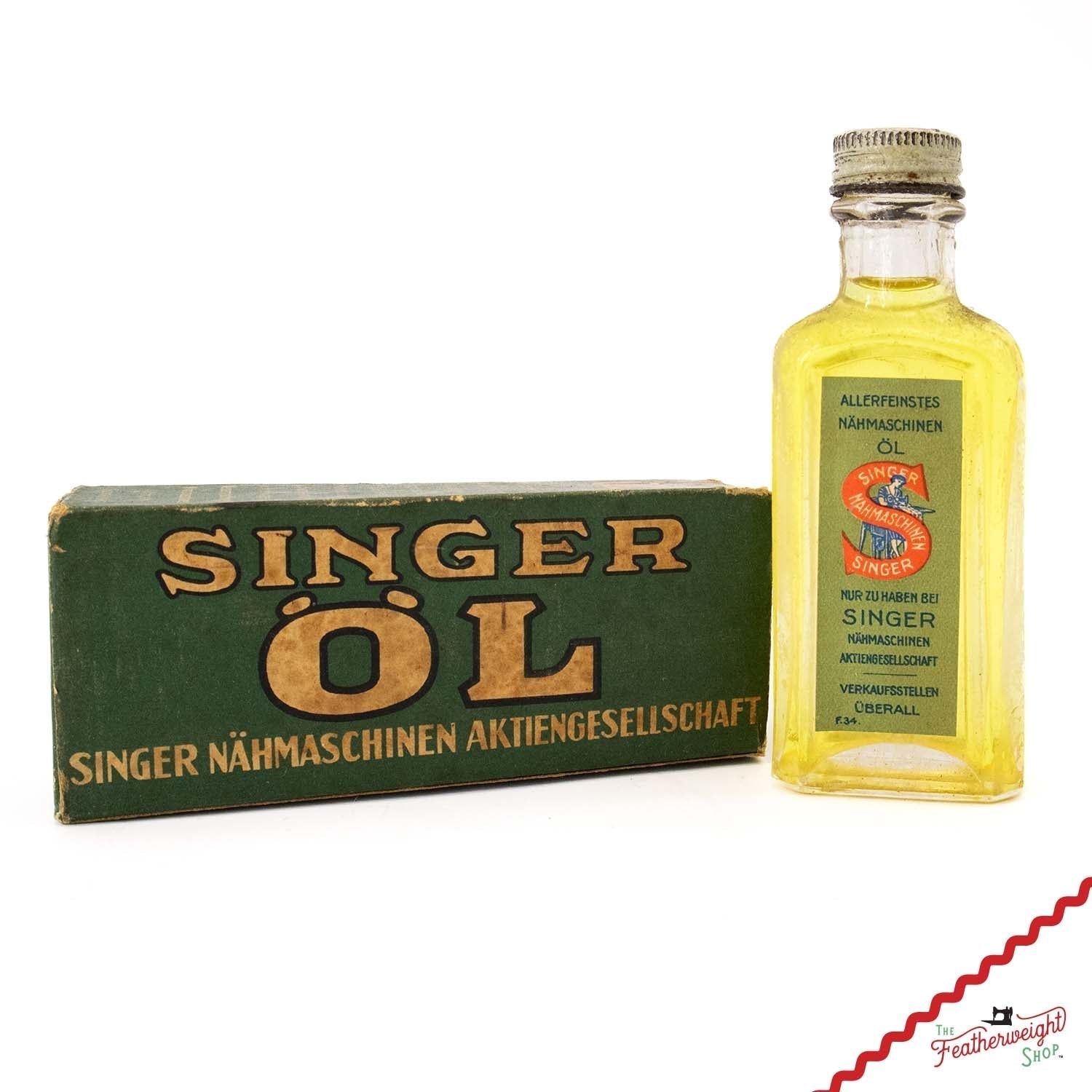 A Register of Original Singer Oil Cans, Bottles, and Jugs