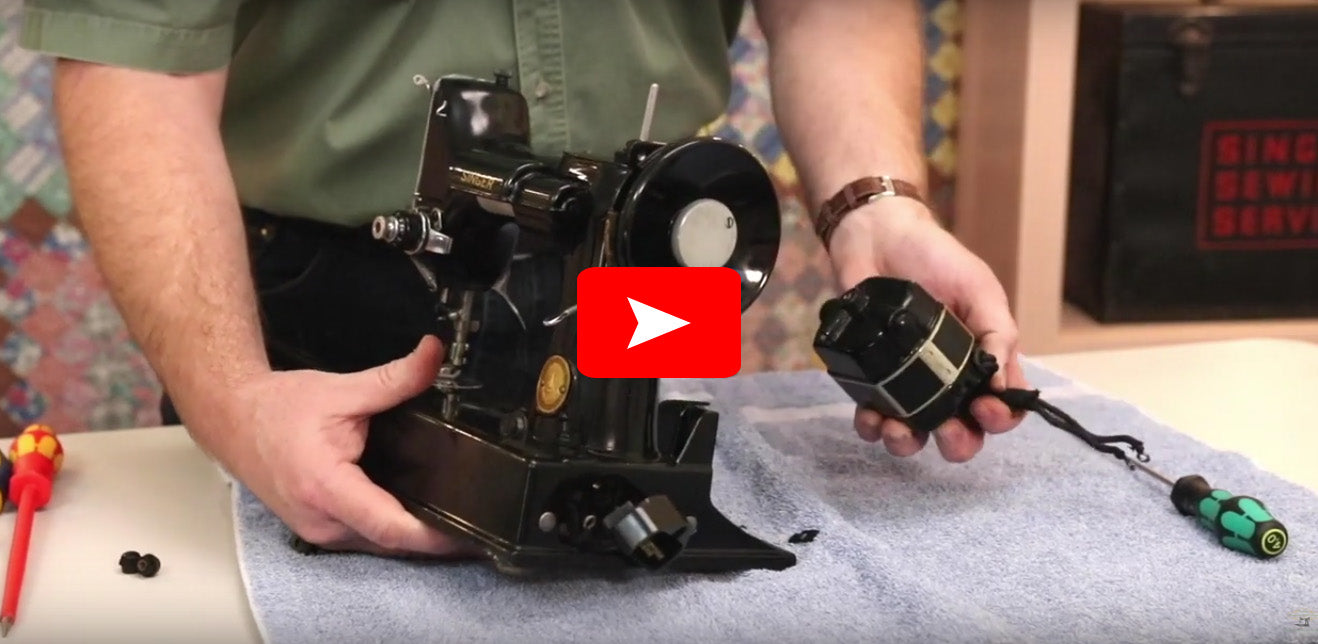 Motor Removal Process on Your Singer Featherweight 221 & 222
