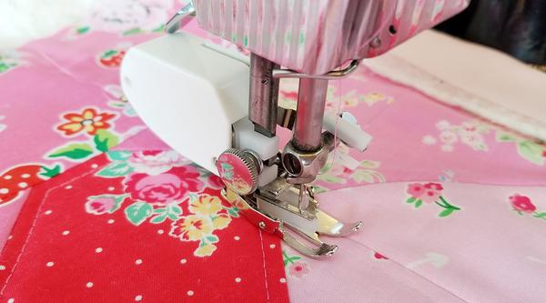 How to Quilt with a Walking Foot on a Singer Featherweight