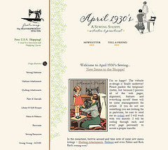 From the Archives - April 1930's Website Design