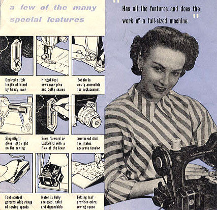 Singer Featherweight Advertisements