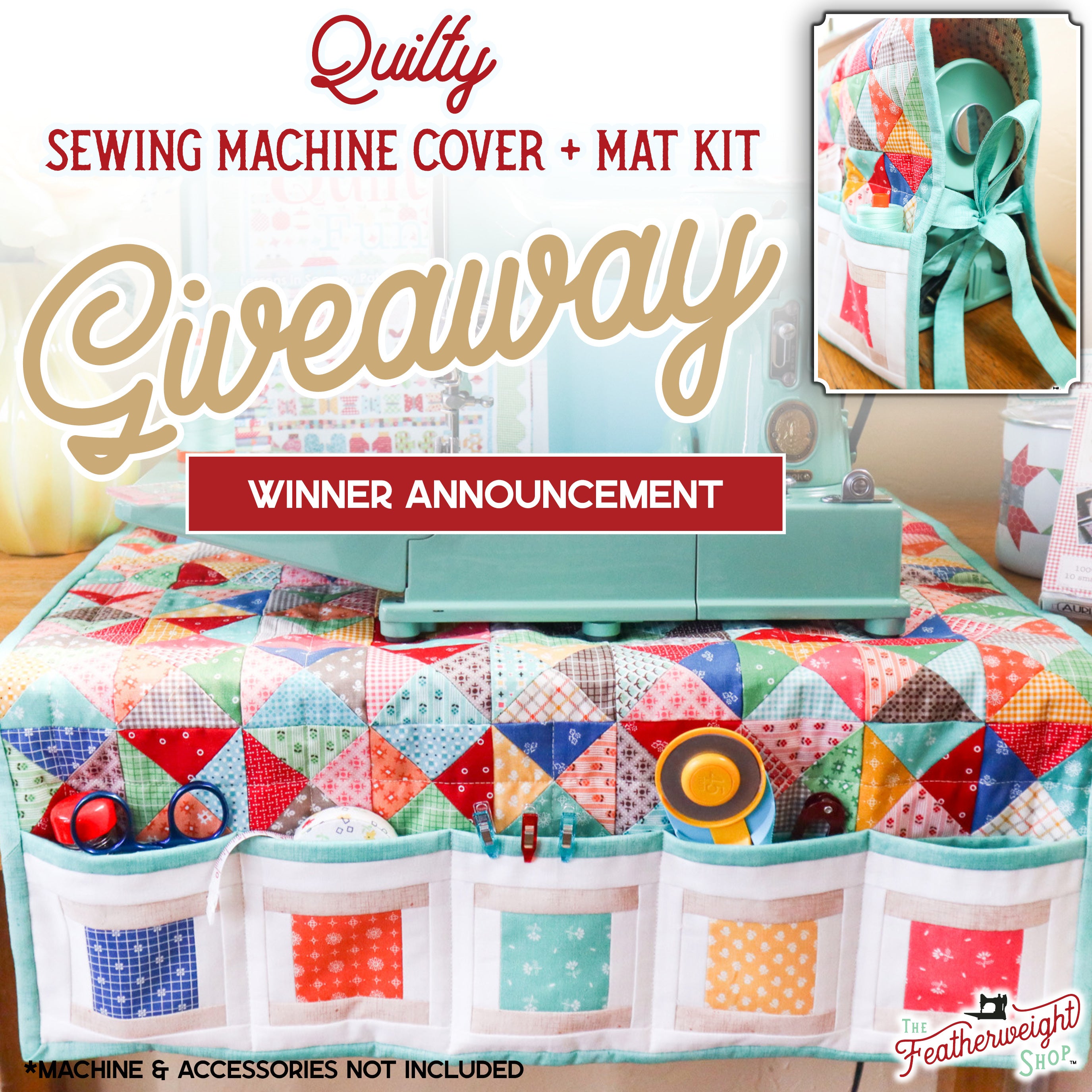 Featherweight Shop Monthly Giveaway
