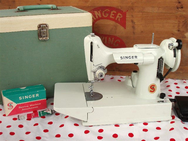 White Sewing Machine Belt