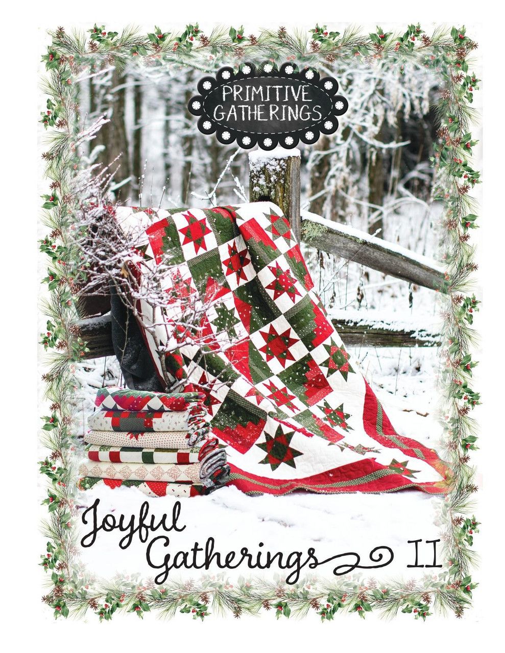 PATTERN BOOK, Joyful Gatherings II by Lisa Bongean for Primitive Gatherings