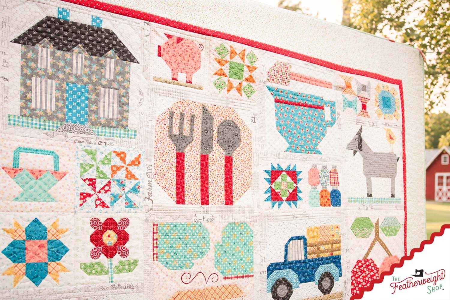 Quilt Kit, Boxed Set - Farmer's Daughter Farm Fresh Sew Along by Lori Holt