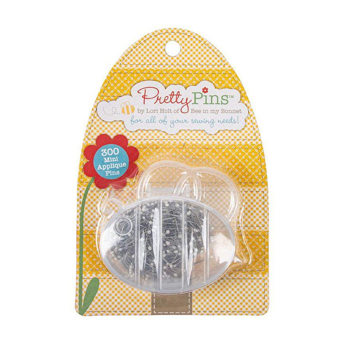 Pretty MINI Applique Pins, By Lori Holt - 300 Count