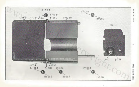 Screw, Specific for Featherweight 222 Bed Cushion Rubber Feet