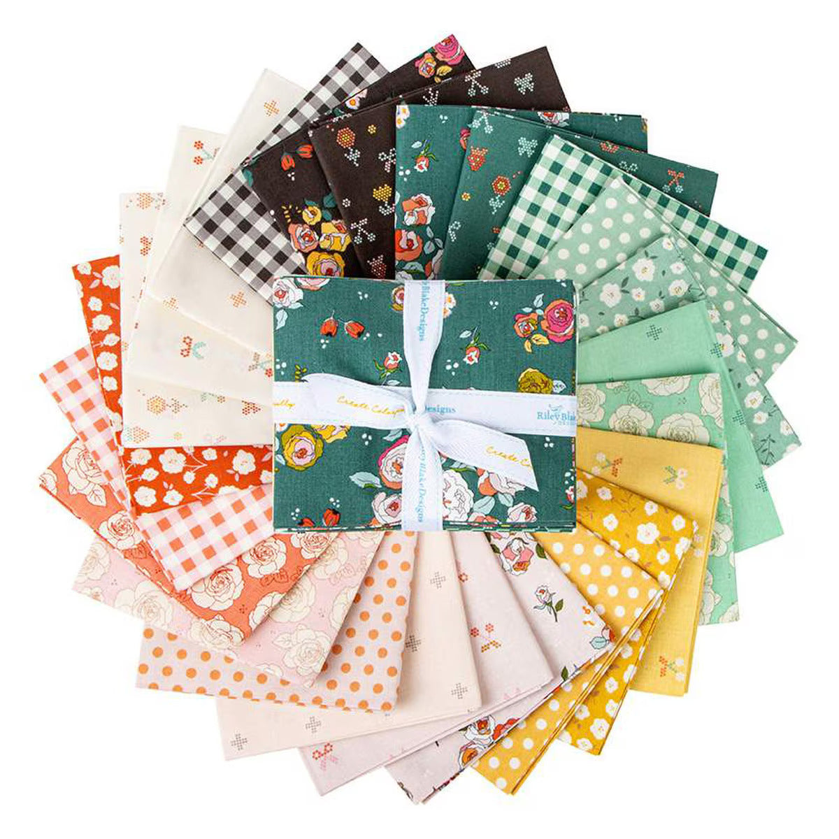 Fabric, Sunsetridge - FAT QUARTER BUNDLE