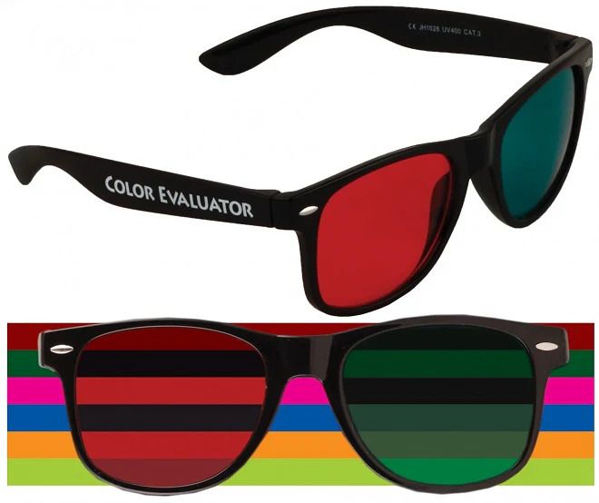 Color Evaluator Glasses