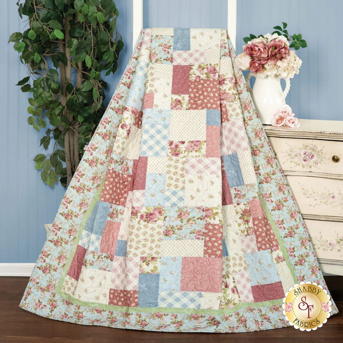 PATTERN, EASY AS ABC and 123 Quilt by Shabby Fabrics