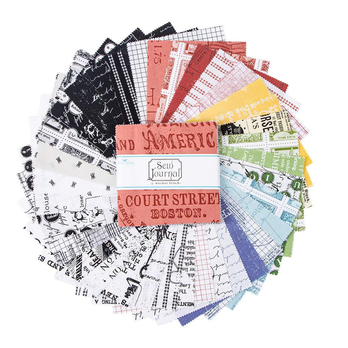 Fabric, SEW JOURNAL by J. Wecker Frisch - 5" INCH STACKER