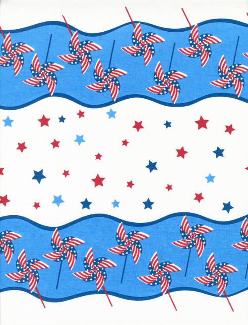 Fabric, 16-Inch Toweling by MODA - Pinwheel Parade (by the yard)