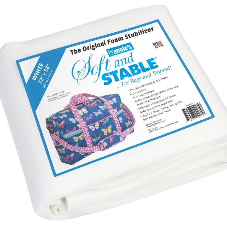 Stabilizer, Foam Soft and Stable by Annie 72" x 58" WHITE