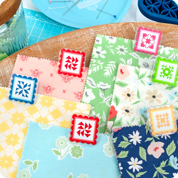 QuiltyClippies - Fabric Tag CLIPS by It's Sew Emma