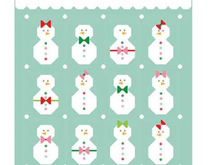 Load image into Gallery viewer, PATTERN, SNOW SOCIAL Quilt By My Sew Quilty Life