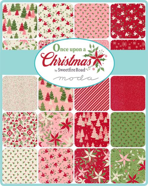 Fabric, Once Upon a Christmas by Sweetfire Road - 5" CHARM PACK