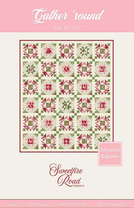 PATTERN, Gather 'Round Christmas Quilt by Sweetfire Road
