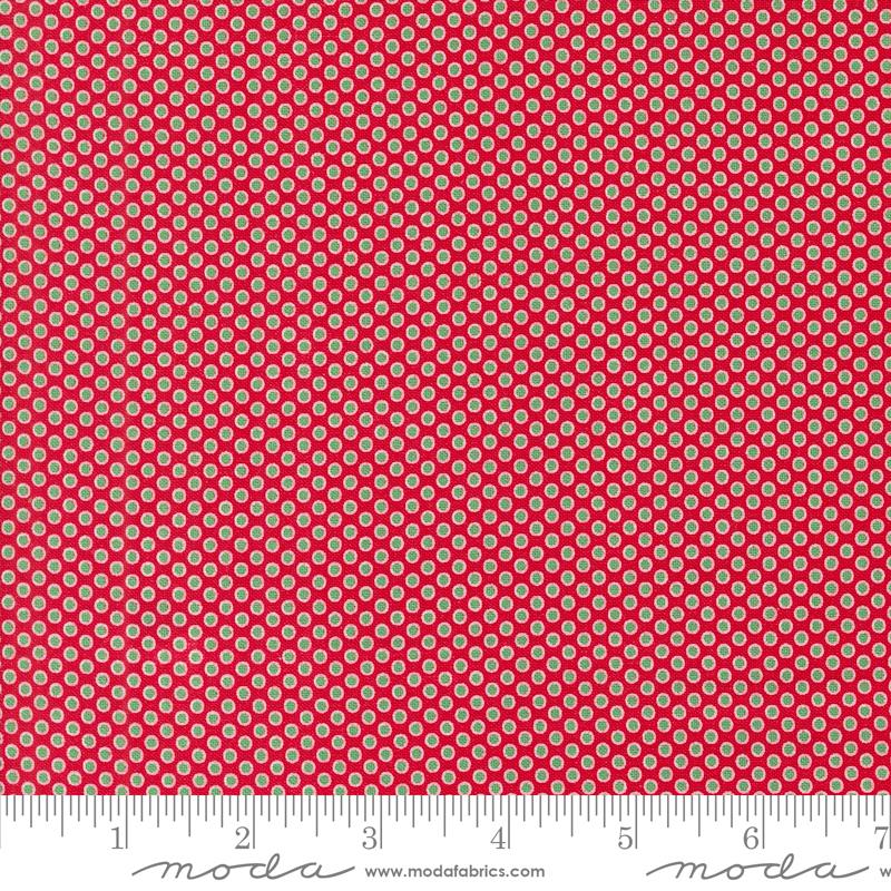 Kitty Christmas: Polka Dots in Berry Kitty Christmas: Polka Dots in Berry