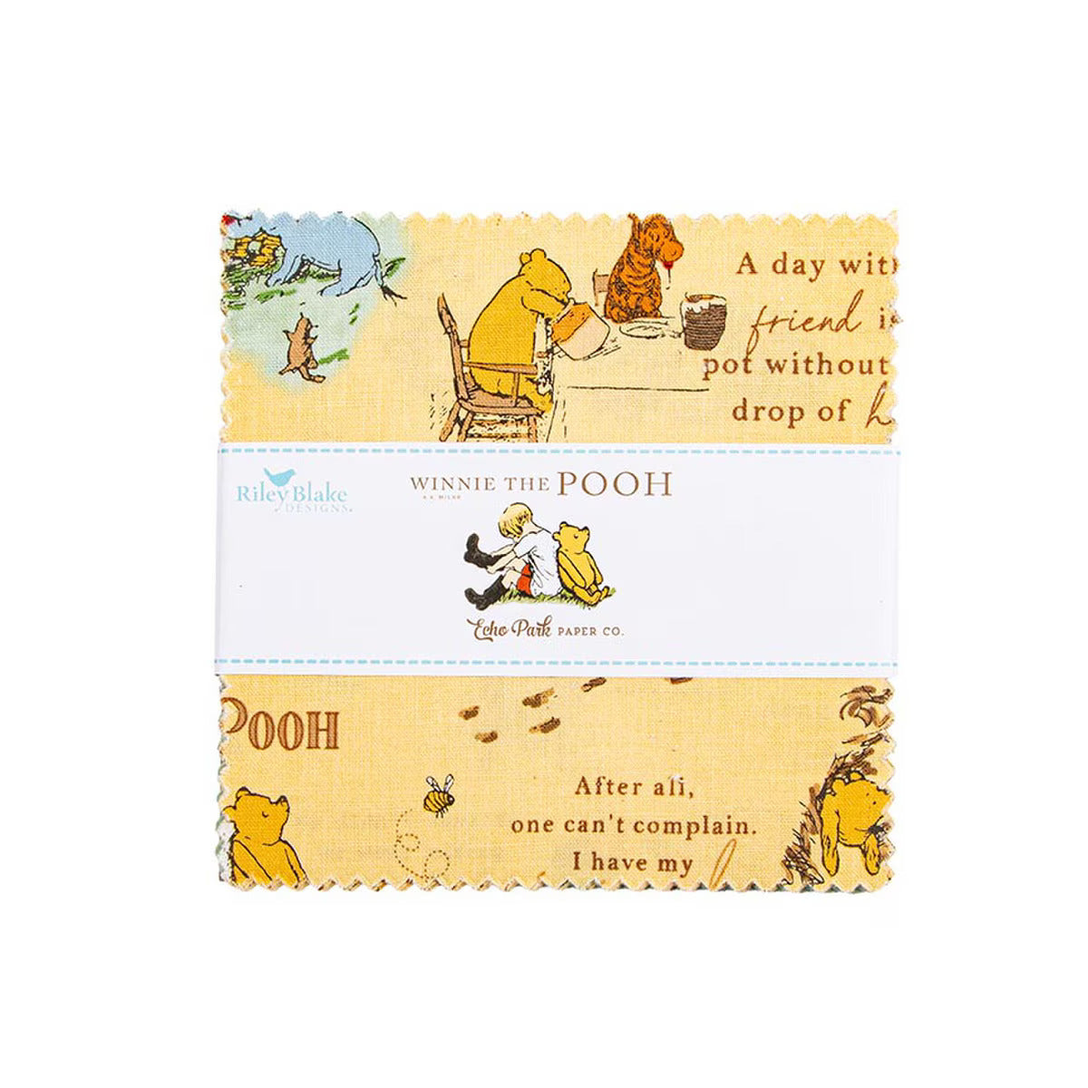 Fabric, Winnie the Pooh - 5-INCH STACKER