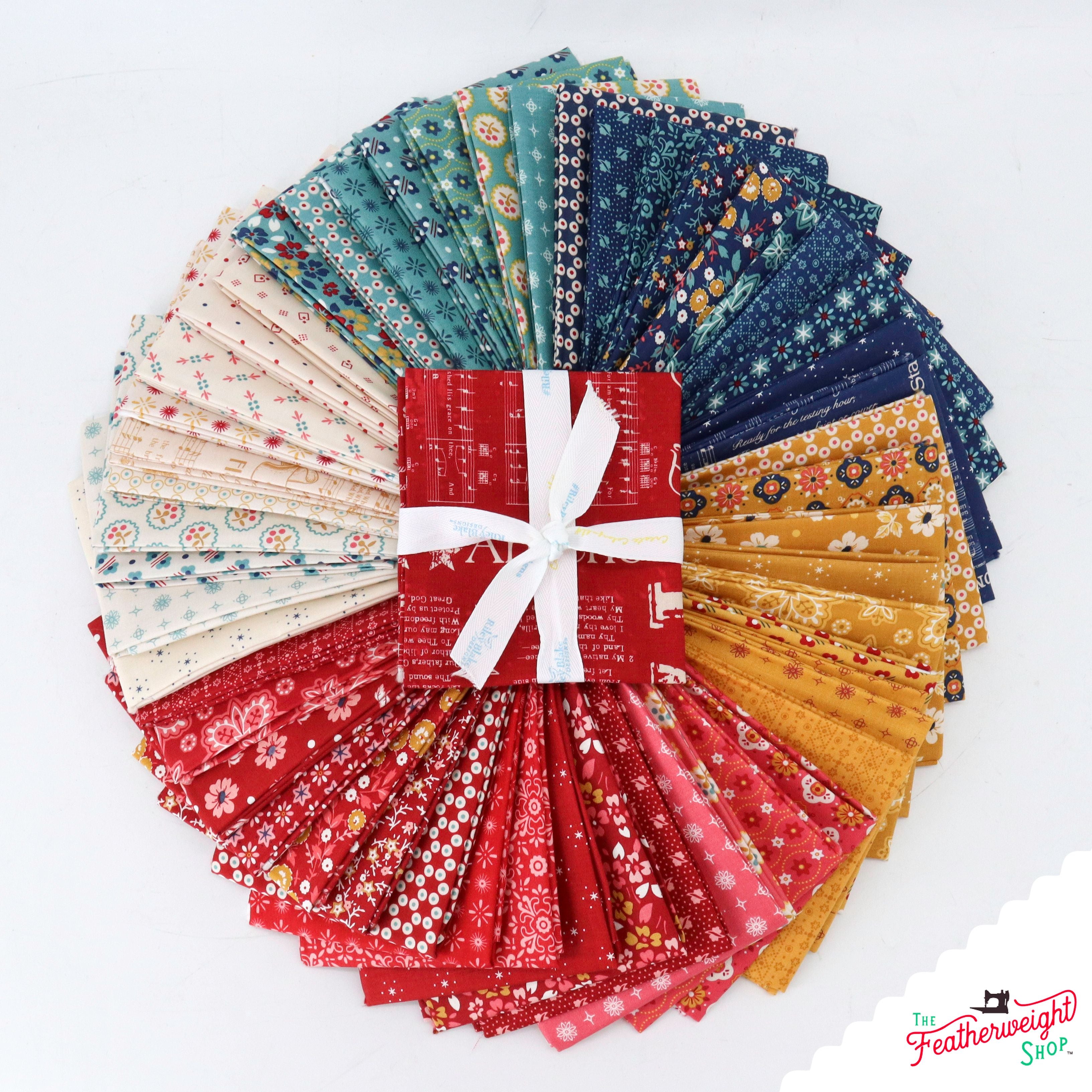 Fabric, Americana by Lori Holt - FAT QUARTER BUNDLE