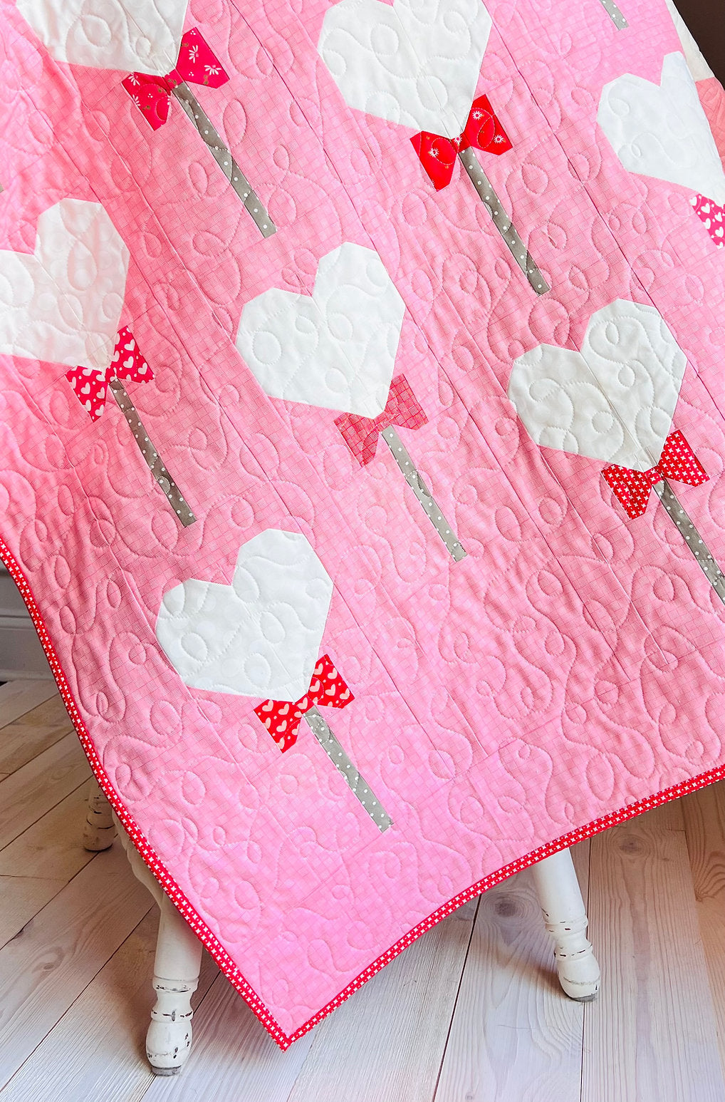 PATTERN, HEART POPS Quilt By My Sew Quilty Life