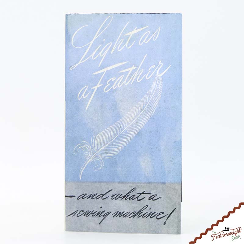 Advertisement Leaflets, Replica Featuring the Singer Featherweight