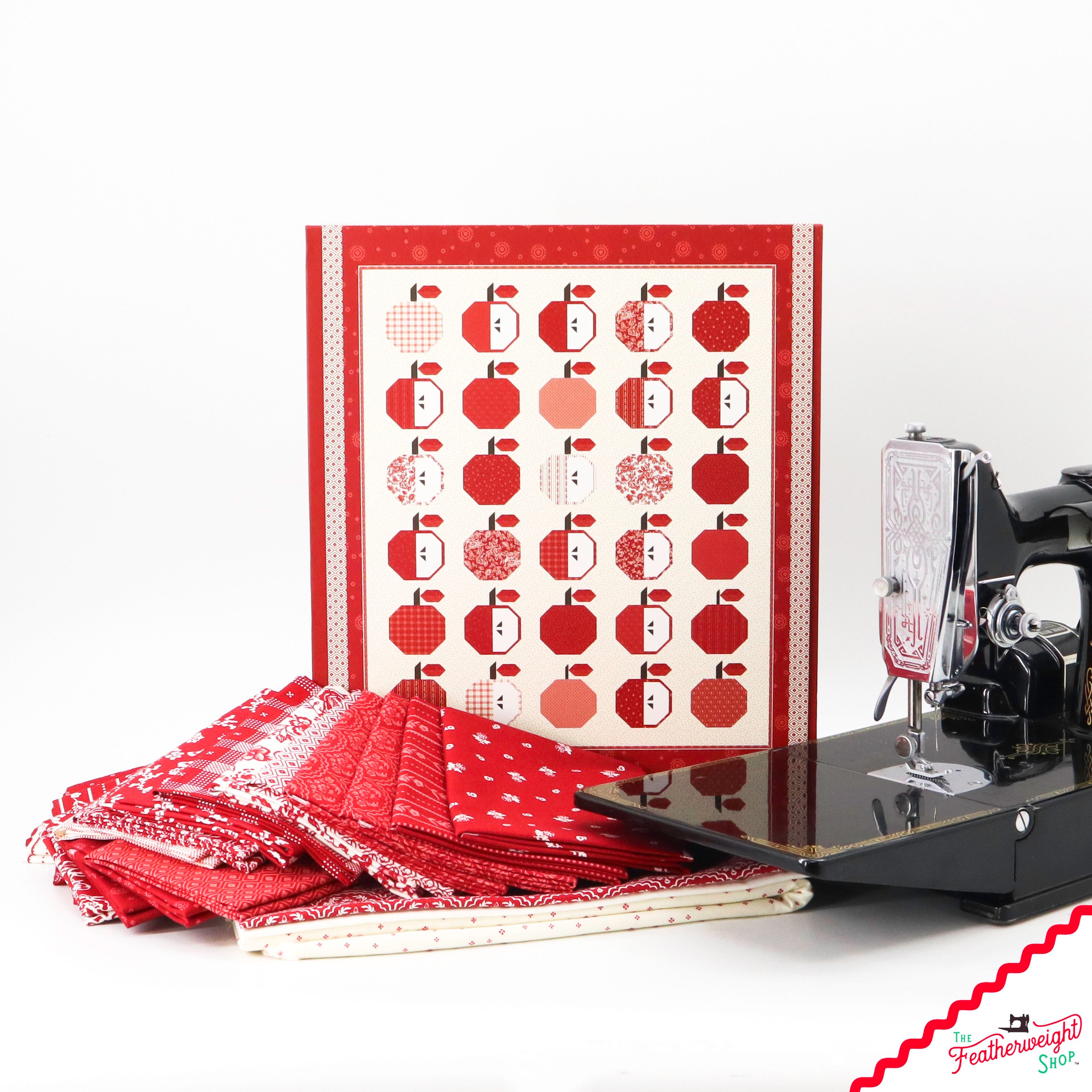 Quilt Kit, Boxed Set - Apple Season Red Delicious Apples