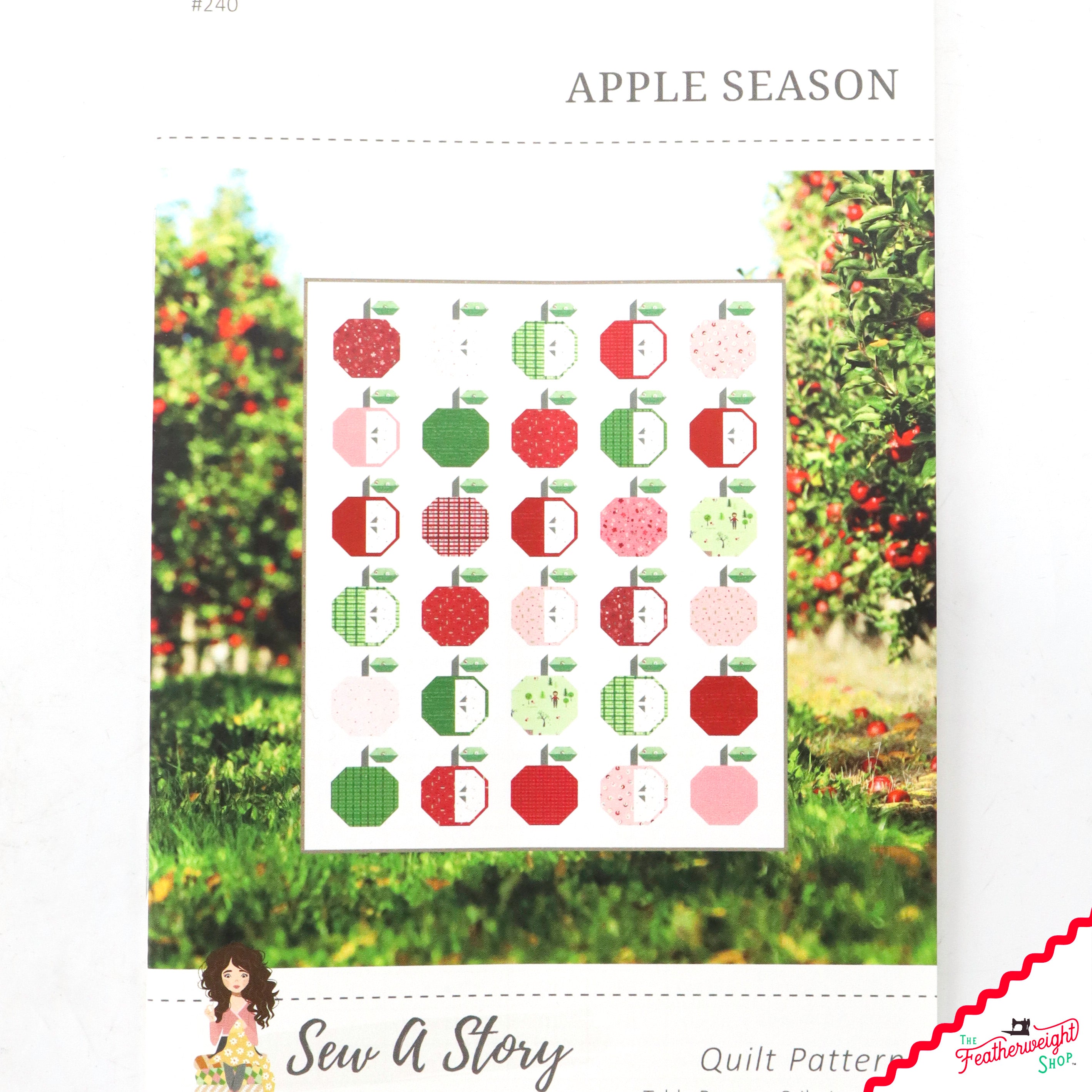 Quilt Kit, Boxed Set - Apple Season Red Delicious Apples