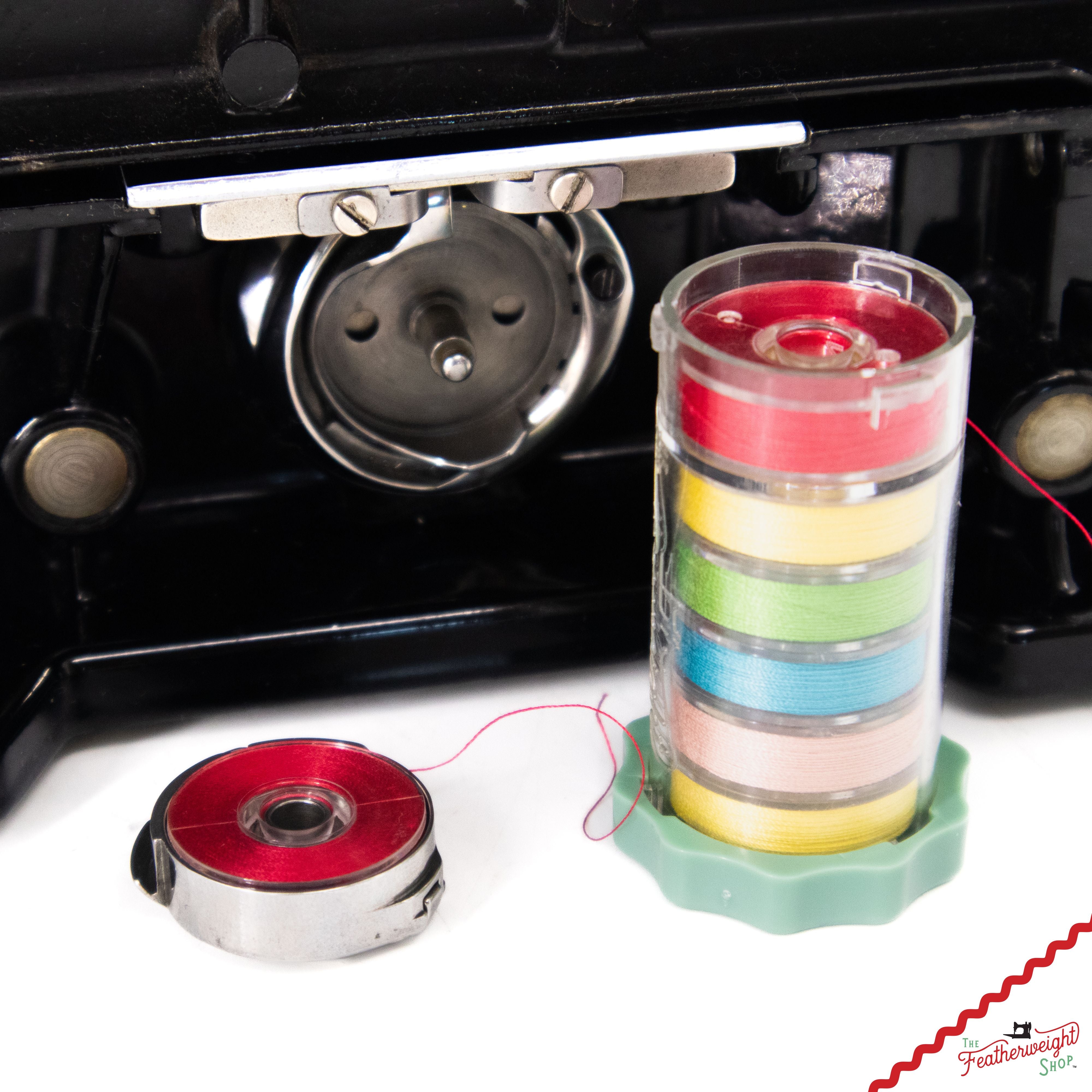 Featherweight Thread, BOBBINATOR with Prewound Bobbins