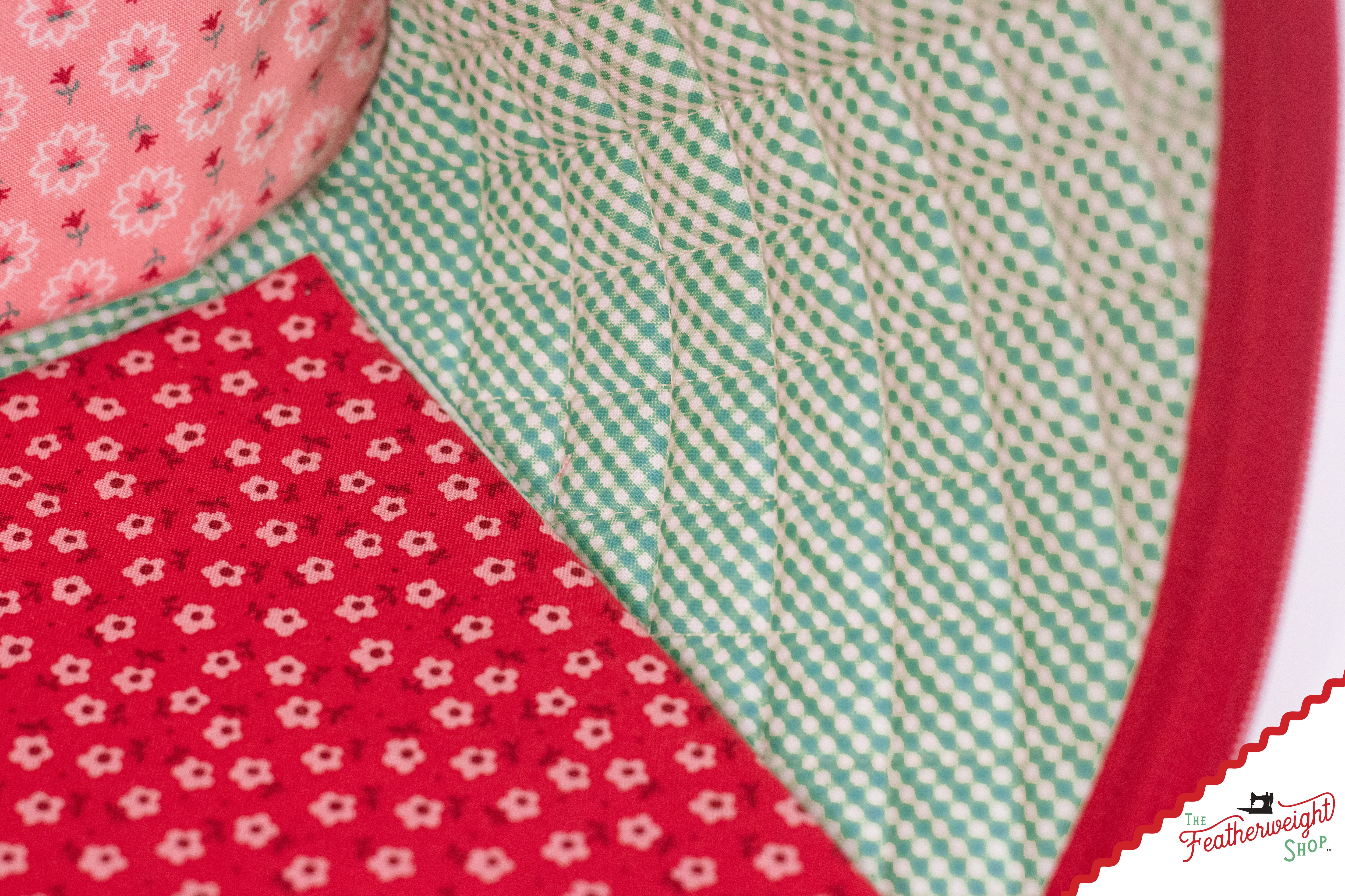 Featherweight Stitcher's Suitcase & Feathered Friends ByAnnie, COMPLETE KIT to Sew