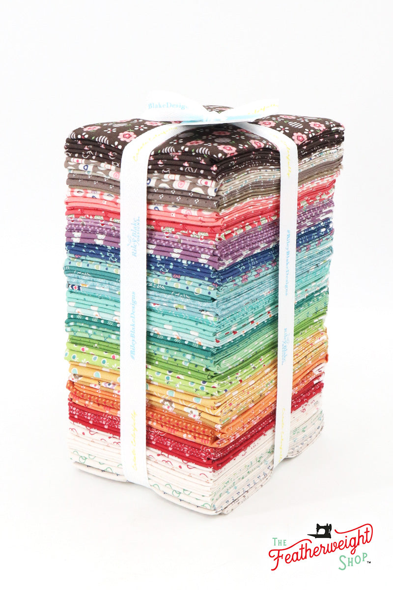 Fabric, BEE DOTS by Lori Holt - FAT QUARTER BUNDLE