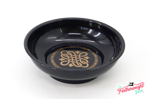 Magnetic Dish for Pins & Maintenance, BLACK & GOLD Featherweight Style