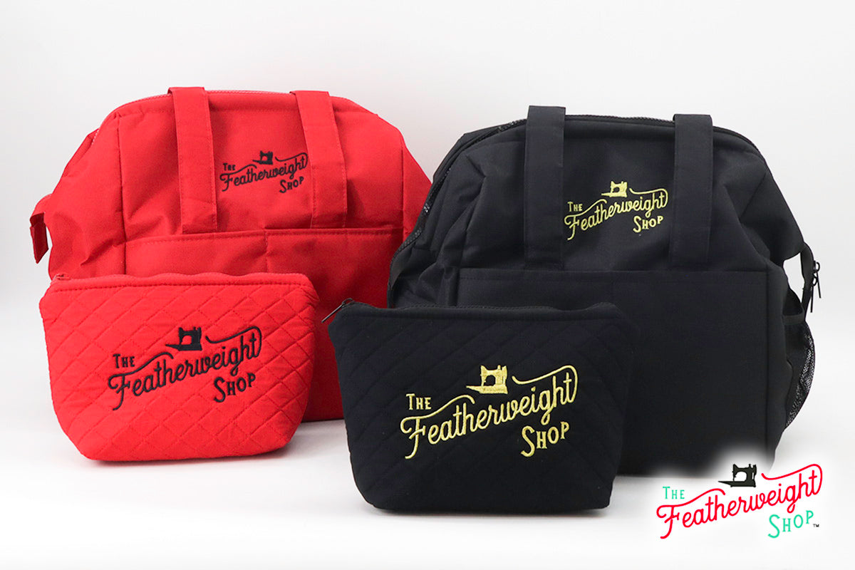 BAG, Padded TRAVEL fits Singer Featherweight 221 & 222 - BLACK