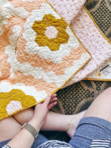 PATTERN, Bohippian Hexagon Quilt by Melanie Traylor