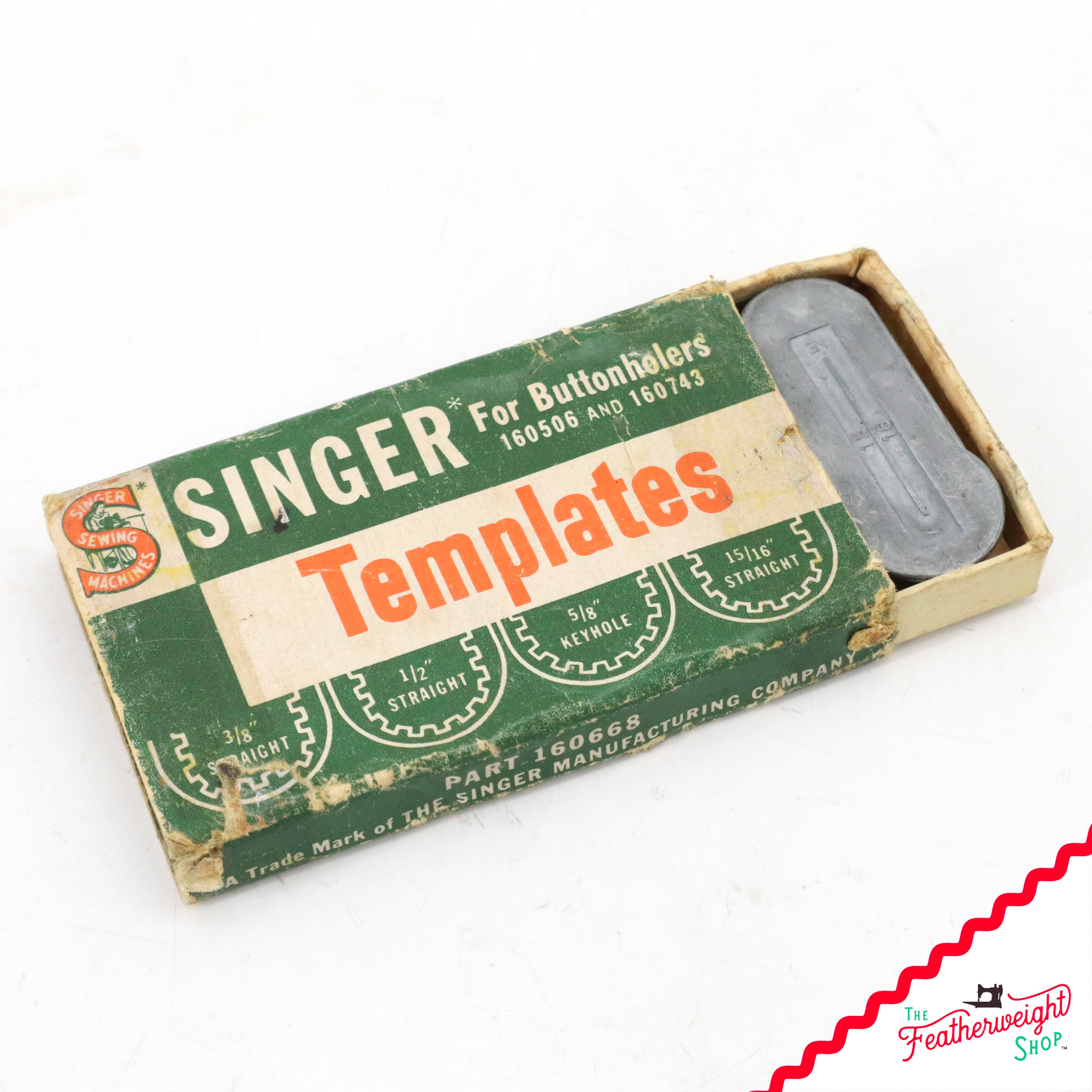 Buttonholer Attachment, Singer (Vintage Original) - SLANT SHANK