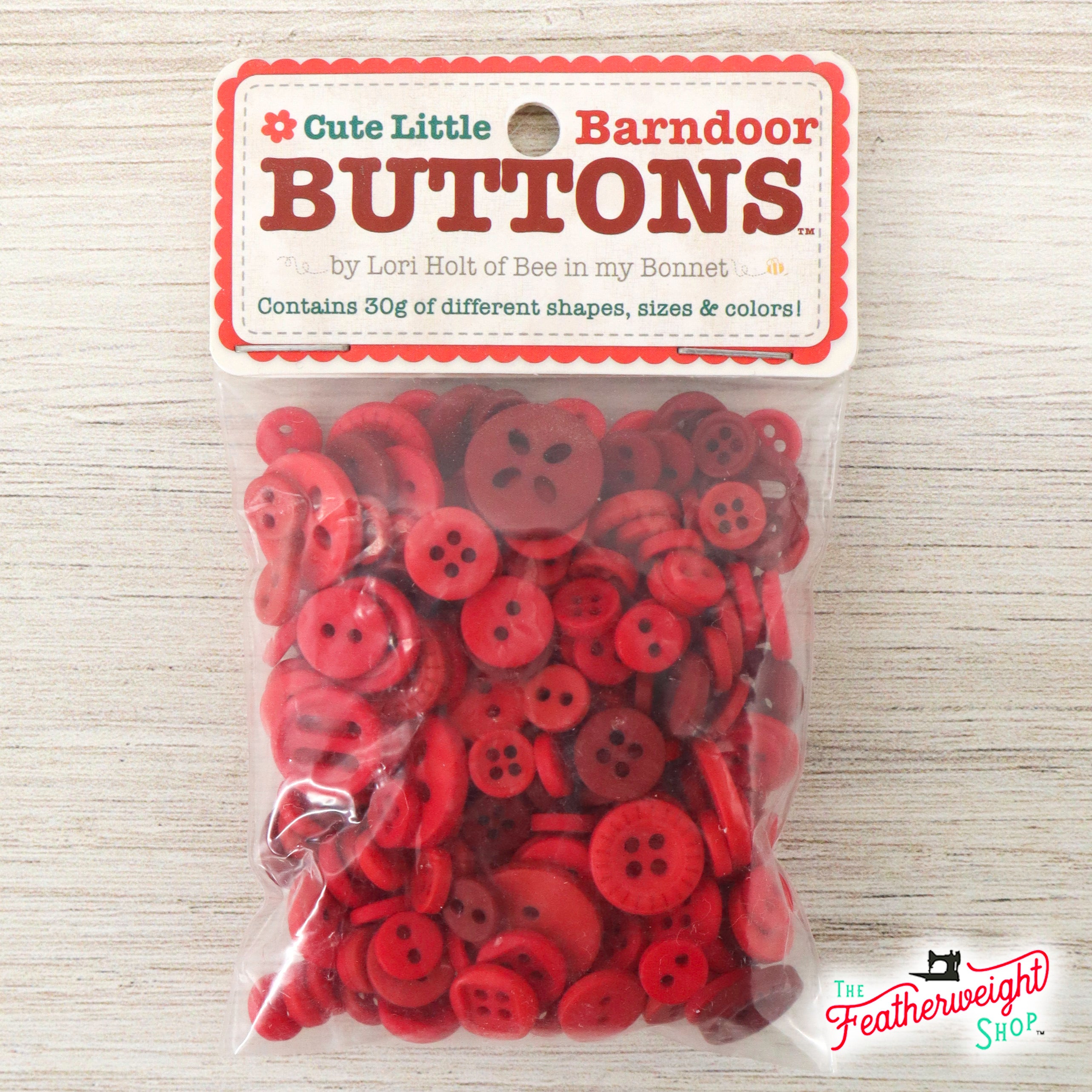 Buttons, Barndoor Cute Little Button Packet by Lori Holt