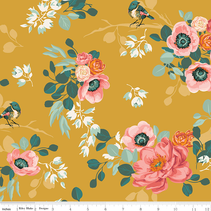 Fabric, PORCH SWING by Ashley Collett - FAT QUARTER BUNDLE