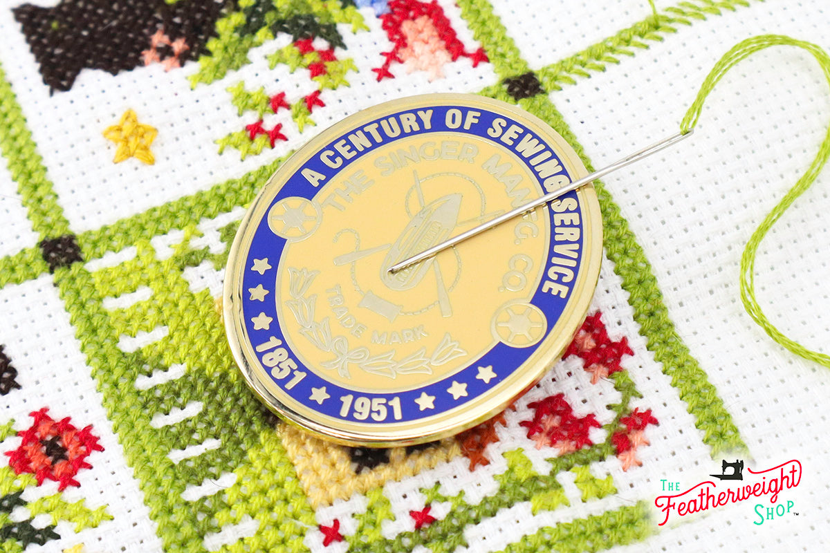Needle Minder, PIN PAL - 100-Year Badge Singer Centennial