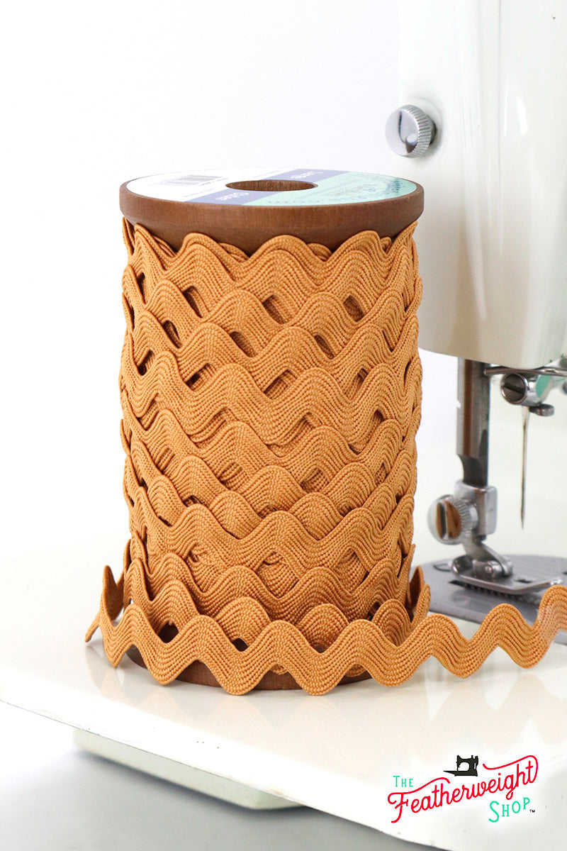 5/8" Inch Cider VINTAGE TRIM Large RIC RAC by Lori Holt (by the yard)