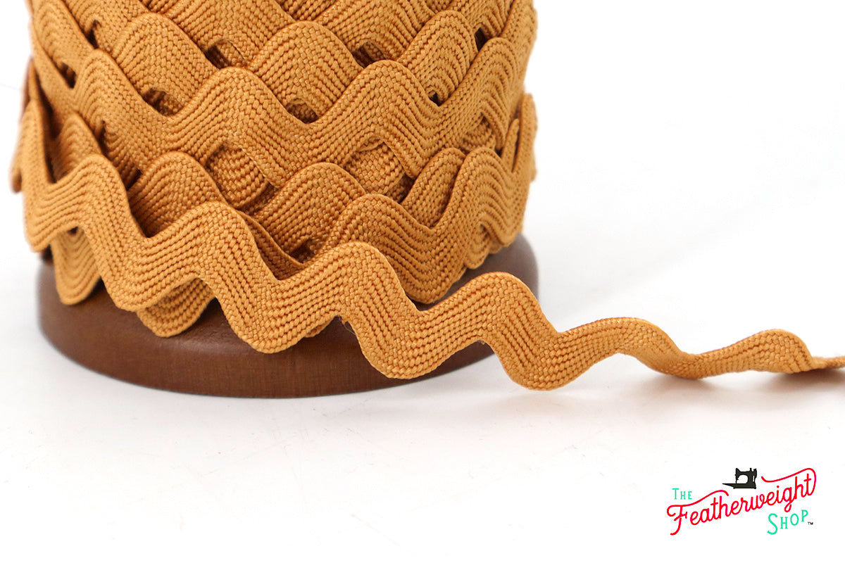 5/8" Inch Cider VINTAGE TRIM Large RIC RAC by Lori Holt (by the yard)