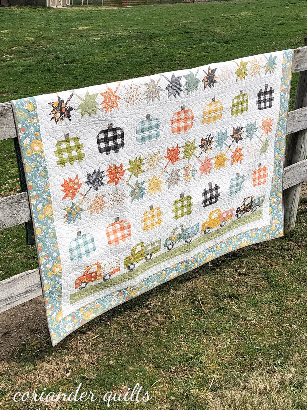 PATTERN, Roadside Harvest Quilt By Corey Yoder