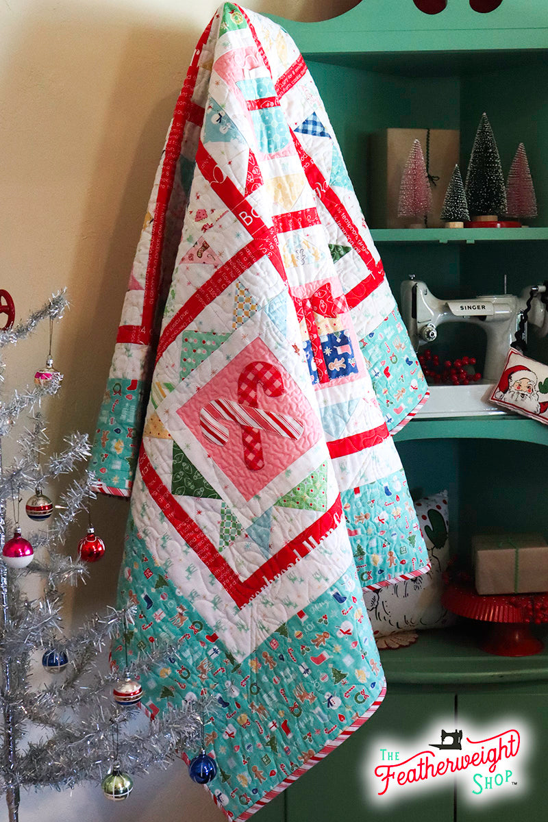 Quilt Kit, Cozy Christmas Applique' (Templates Included)