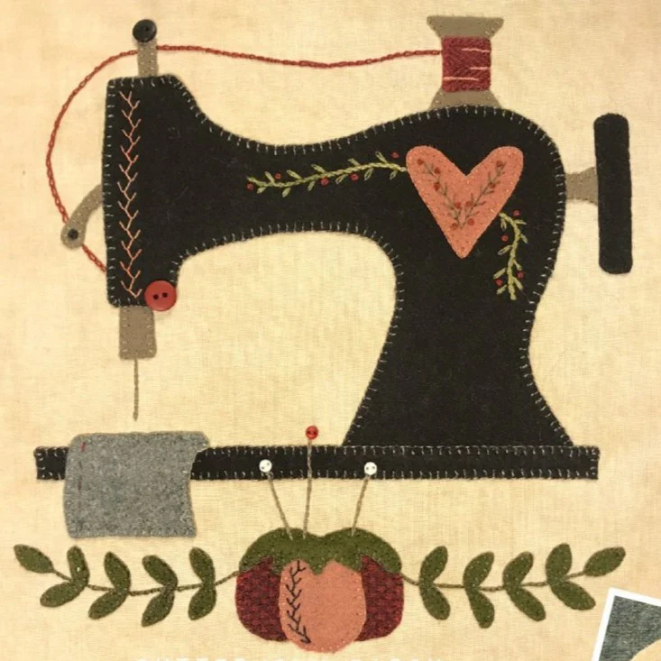 PATTERN, Thimble Blossoms Applique Quilt by Buttermilk Basin