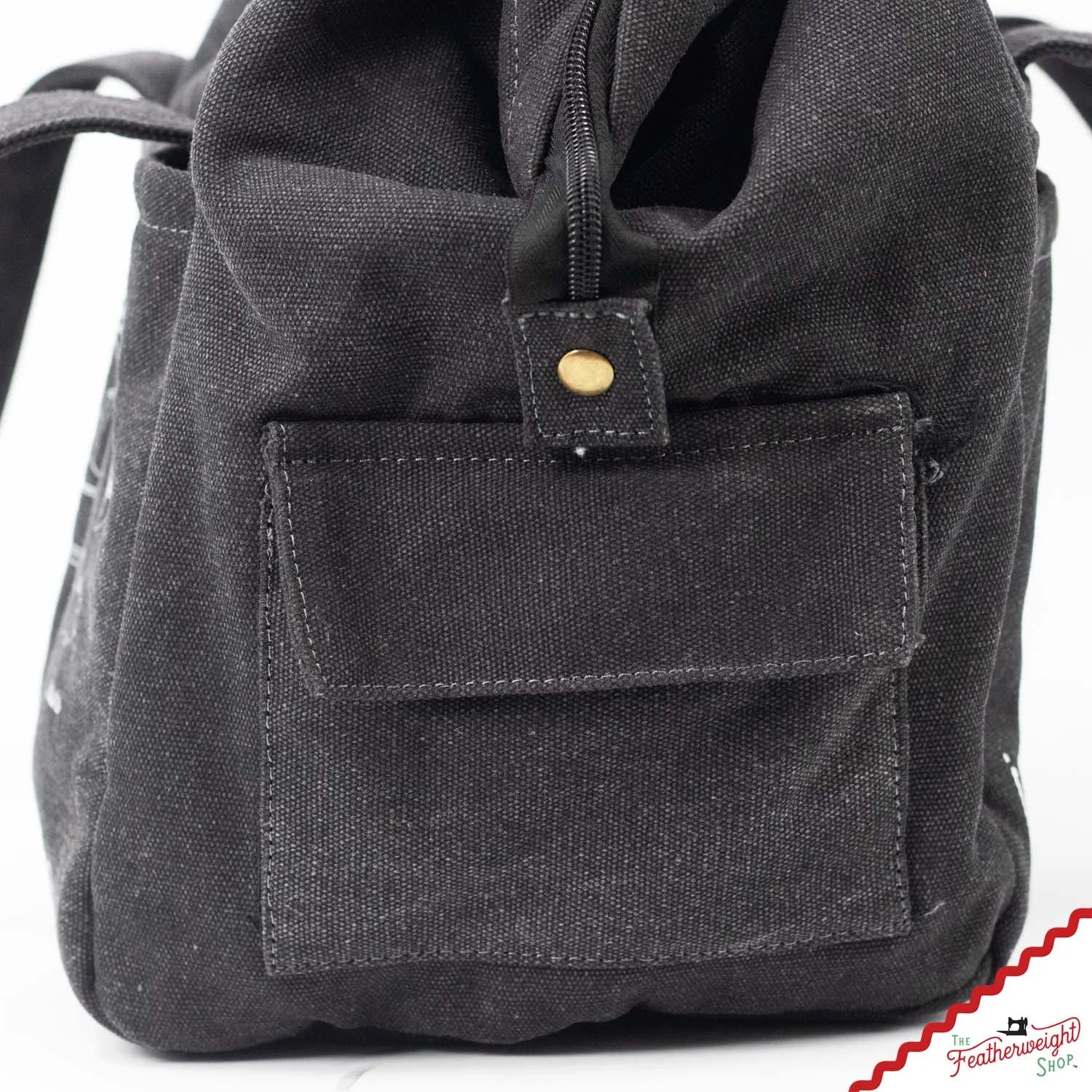BAG, Padded TRAVEL fits Singer Featherweight 221 & 222 - BLACK