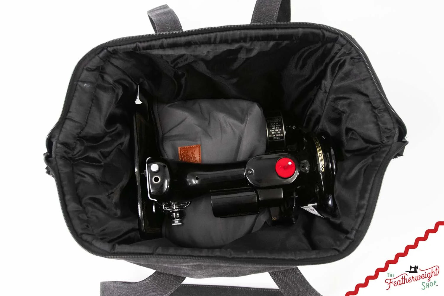 BAG, Padded TRAVEL fits Singer Featherweight 221 & 222 - BLACK