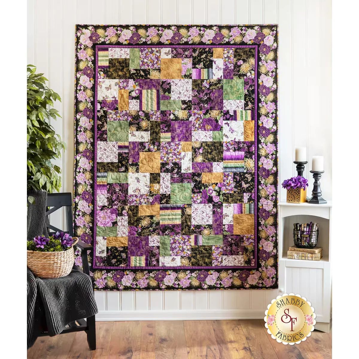 PATTERN, EASY AS ABC and 123 Quilt by Shabby Fabrics