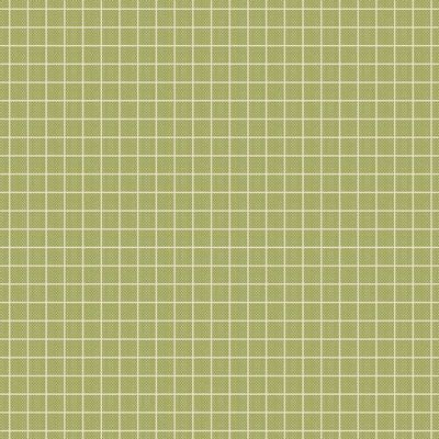 Fabric, Creating Memories Woven by Tilda - Plaid PEA GREEN (by the yard)